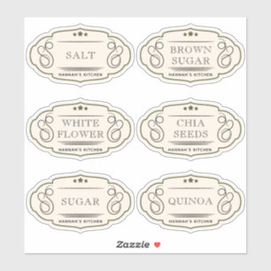  keuken- en panseropslag sticker