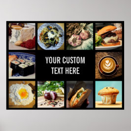 Keuken- en voetgangersposter 8 poster