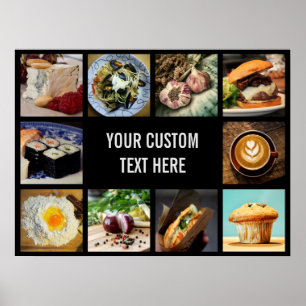 Keuken- en voetgangersposter 8 poster