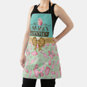 Keuken en waterverf van de benaming Roze cupcake Schort (Insitu)