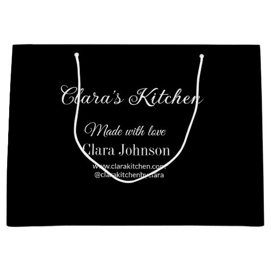 keuken eten chef toevoegen restaurant catering naa groot cadeauzakje (Voorkant)