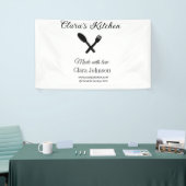 Keuken Food Chef toevoegen Restaurant Cater Naam D Spandoek (Beurs)