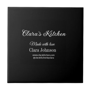 Keuken Food Chef toevoegen Restaurant Cater Naam D Tegeltje
