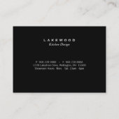 Keuken Foto Visitekaartje (Achterkant)