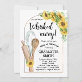 Keuken garde weggenomen bruidsuitnodiging zonneblo kaart