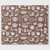 Keuken gebruiksvoorwerp inpakpapier (Vlak)