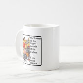 Keuken Gelukkig Grappige Mok Humor (Voorkant links)