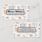 Keuken Gereedschap en apparatuur Patroon Visitekaartje (Voorkant / Achterkant)