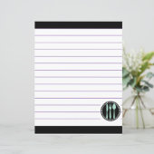 Keuken Gereedschap Zigzag Chevron Retro Stijl (Staand voorkant)