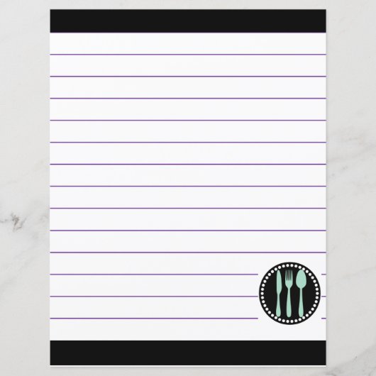 Keuken Gereedschap Zigzag Chevron Retro Stijl (Voorkant)