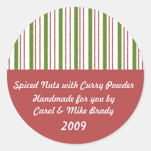 Keuken Gift Sticker (Voorkant)