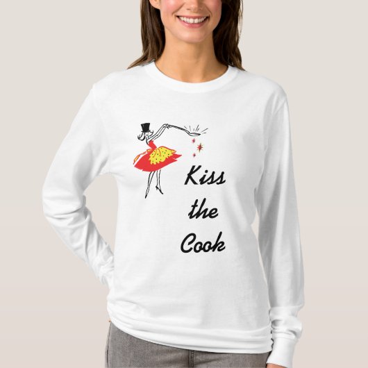 Keuken goochelaar  kookkunst t-shirt (Voorkant)