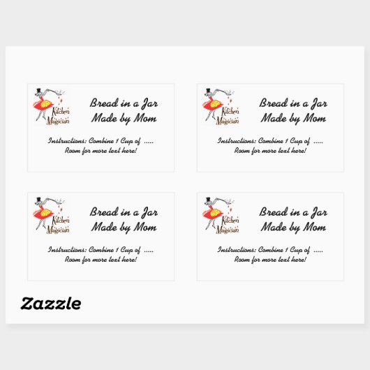 Keuken goochelaar  recept Sticker (Vel)