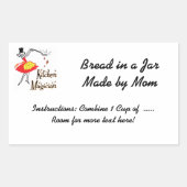 Keuken goochelaar  recept Sticker (Voorkant)