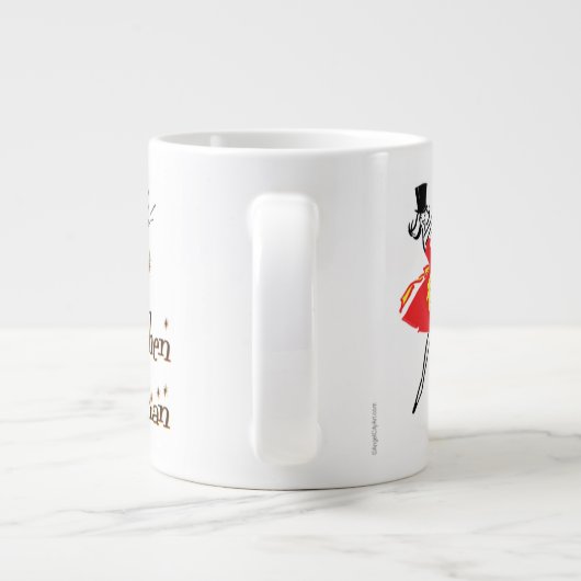 Keuken goochelaar Retro Art Jumbo Mok (Achterkant)