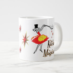 Keuken goochelaar Retro Art Jumbo Mok