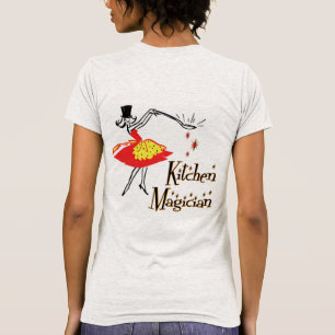 Keuken goochelaar  Retro Cook Art T-shirt