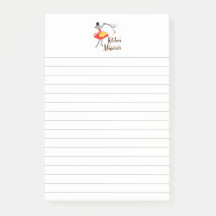 Keuken goochelaar Retro Lined Post it Notes
