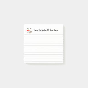 Keuken goochelaar Retro Lined Post it Notes