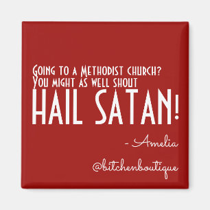 Keuken Hail Satan Magnet