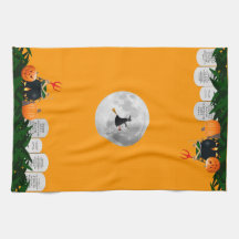 Keuken Halloween handdoek