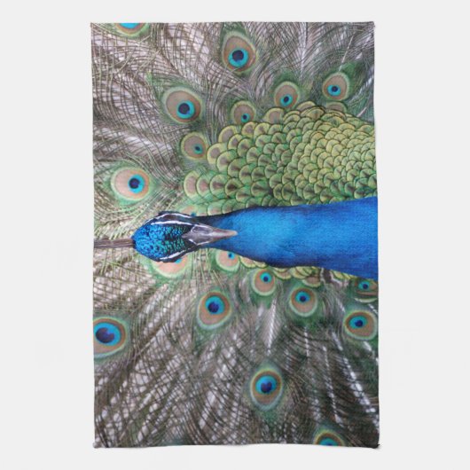 Keuken Handdoek - 018 Pauw (Verticaal)