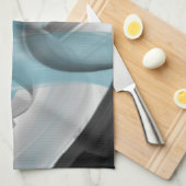 Keuken Handdoek Abstract Trend Home Decor Blauwe O (Quarter Fold)