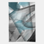Keuken Handdoek Abstract Trend Home Decor Blauwe O (Verticaal)