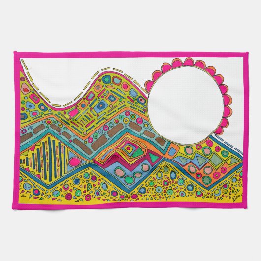 KEUKEN HANDDOEK "ALLES MOGELIJK!" (Horizontaal)