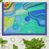 KEUKEN HANDDOEK "AMERIKA DE MOOIE" (Gevouwen)