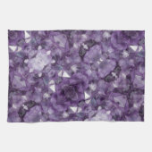 Keuken handdoek Amethist Crystal Allover Print (Horizontaal)
