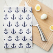 Keuken handdoek-ankers handdoek (Quarter Fold)