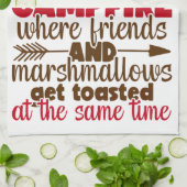 Keuken Handdoek, Camping Keuken Theedoek, Camper Theedoek (Gevouwen)