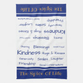 Keuken handdoek-De Spice of Life Theedoek (Verticaal)