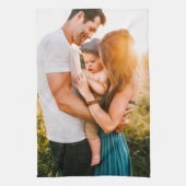 Keuken handdoek foto sjabloon (Verticaal)