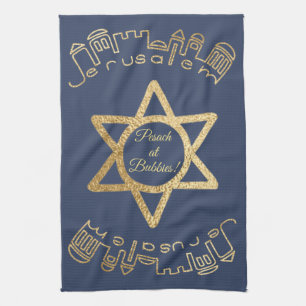 Keuken Handdoek "Goud Jeruzalem"