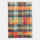 Keuken Handdoek Herfst Herfst Thanksgiving Plaid P (Verticaal)
