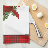 Keuken handdoek-kerst kardinaal theedoek (Quarter Fold)