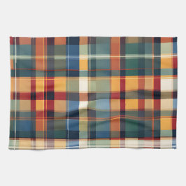 Keuken Handdoek Kleurrijke Herfst Herfst Thanksgiv