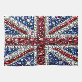 Keuken handdoek met British Colours Design