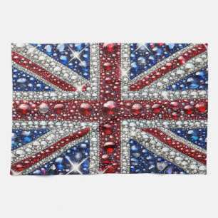 Keuken handdoek met British Colours Design