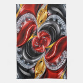 Keuken handdoek met Duitse kleuren Design (Verticaal)