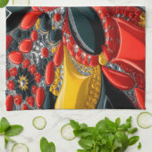 Keuken handdoek met Duitsland Kleuren Design (Gevouwen)