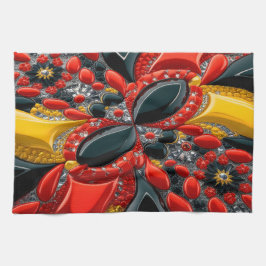 Keuken handdoek met Duitsland Kleuren Design