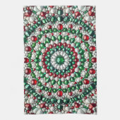 Keuken handdoek met Italiaanse kleuren Design (Verticaal)