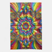 Keuken handdoek met LGBTQ kleuren Design (Verticaal)