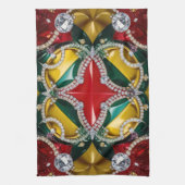 Keuken handdoek met Los Angeles Kleuren Design (Verticaal)