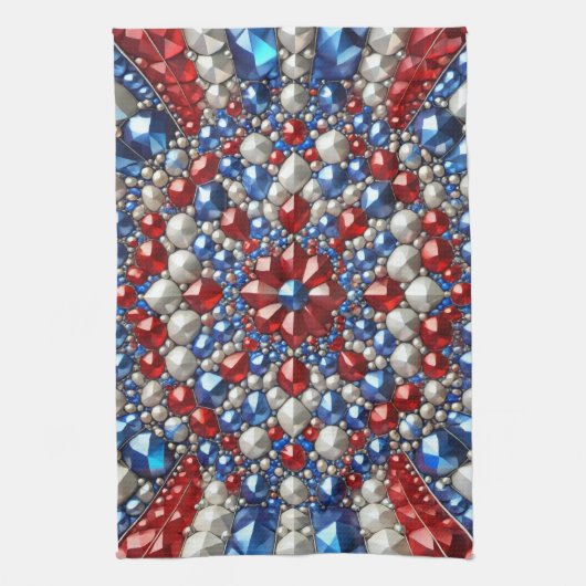 Keuken handdoek met Nederland Kleuren Design (Verticaal)