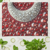 Keuken handdoek met Turkse kleuren Design (Gevouwen)