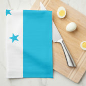 Keuken handdoek met vlag van Honduras (Quarter Fold)